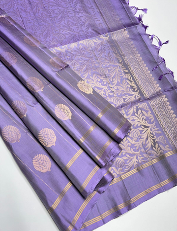 Light Lavender-Soft Silk Sarees